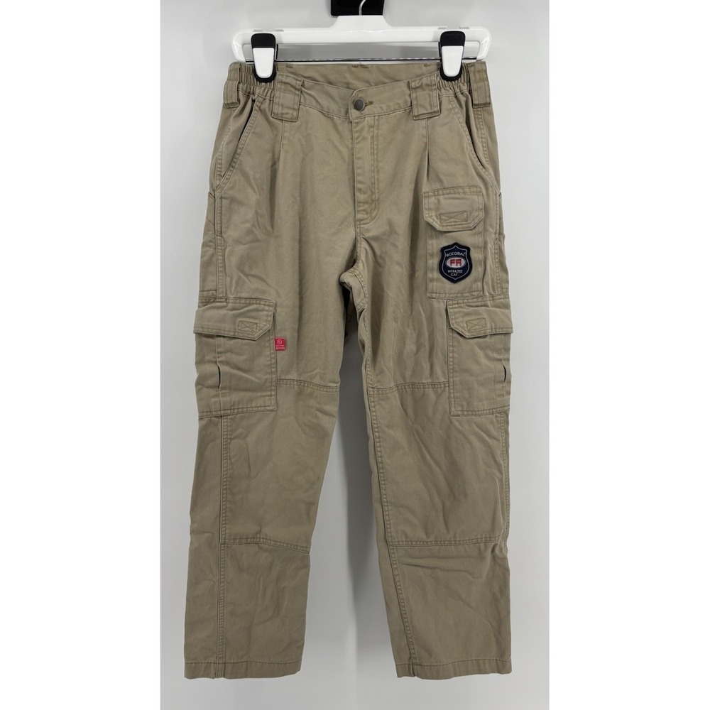 Bocomal Cargo Pants Mens 30x30 Khaki FR Flame Resistant NFPA 2112 CAT 2 FRC1801